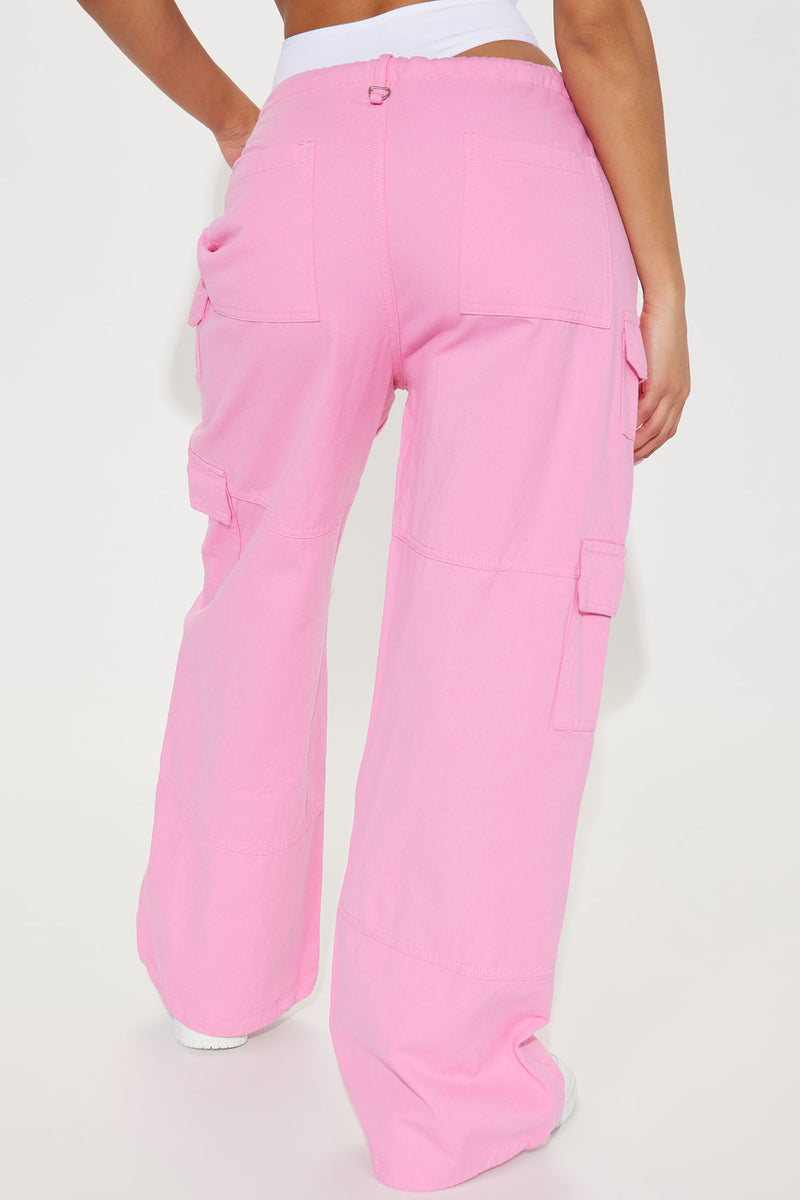 Solo Made Cargo Pant - Pink | Fashion Nova, Pants | Fashion Nova