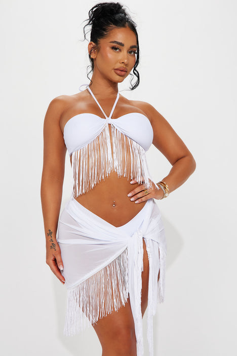 White fringe bikini new arrivals