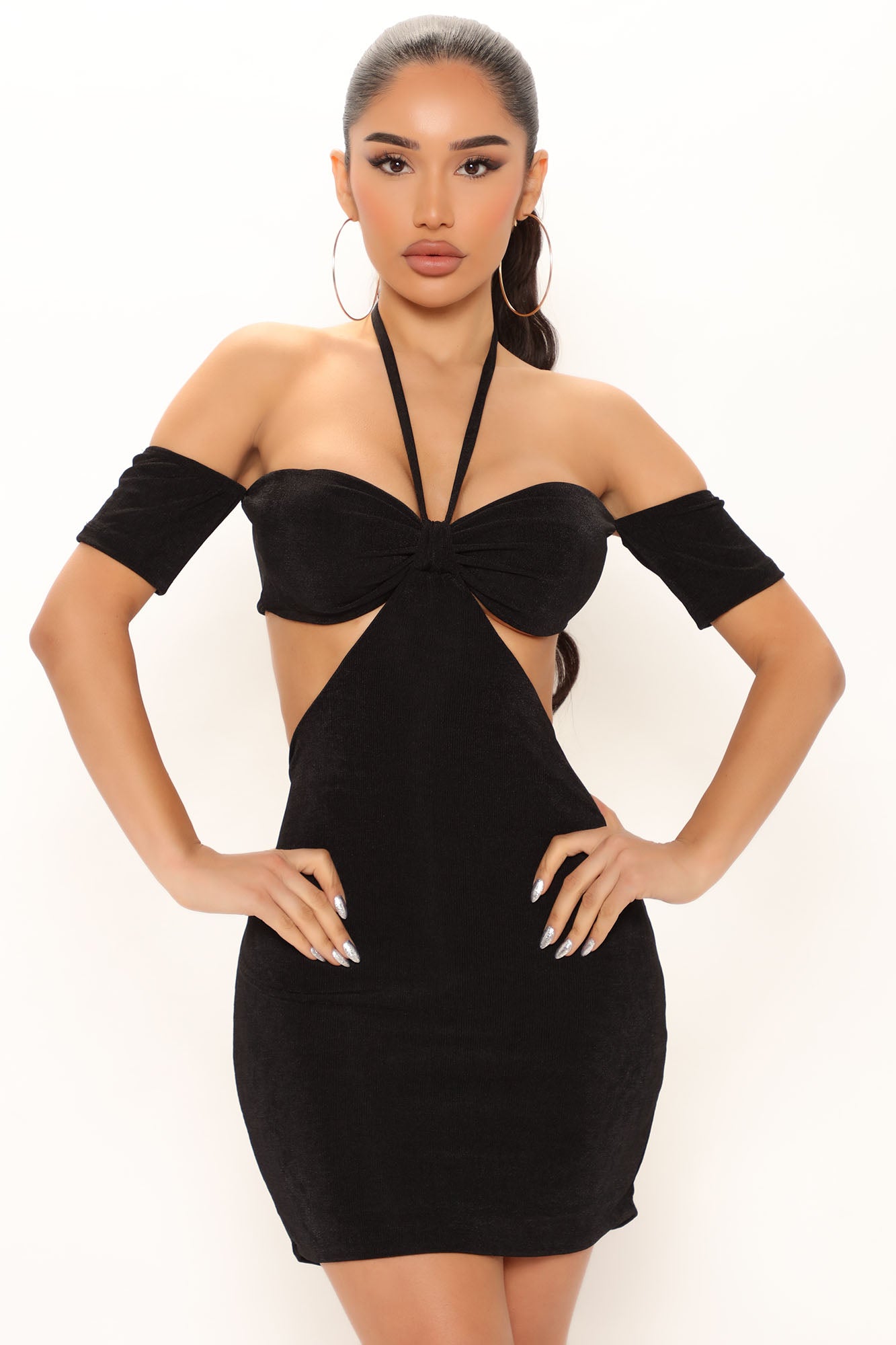 Hallie cut out top mini