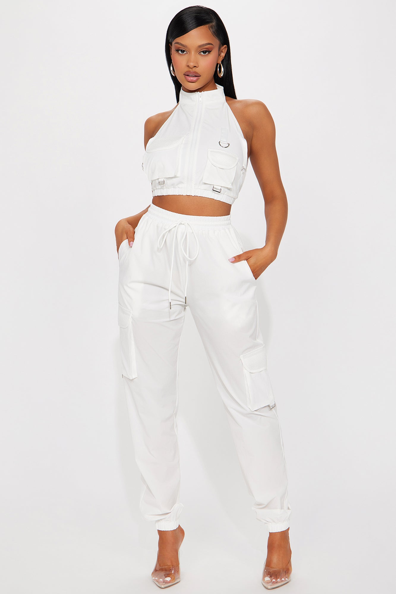 Ivory jogger set sales