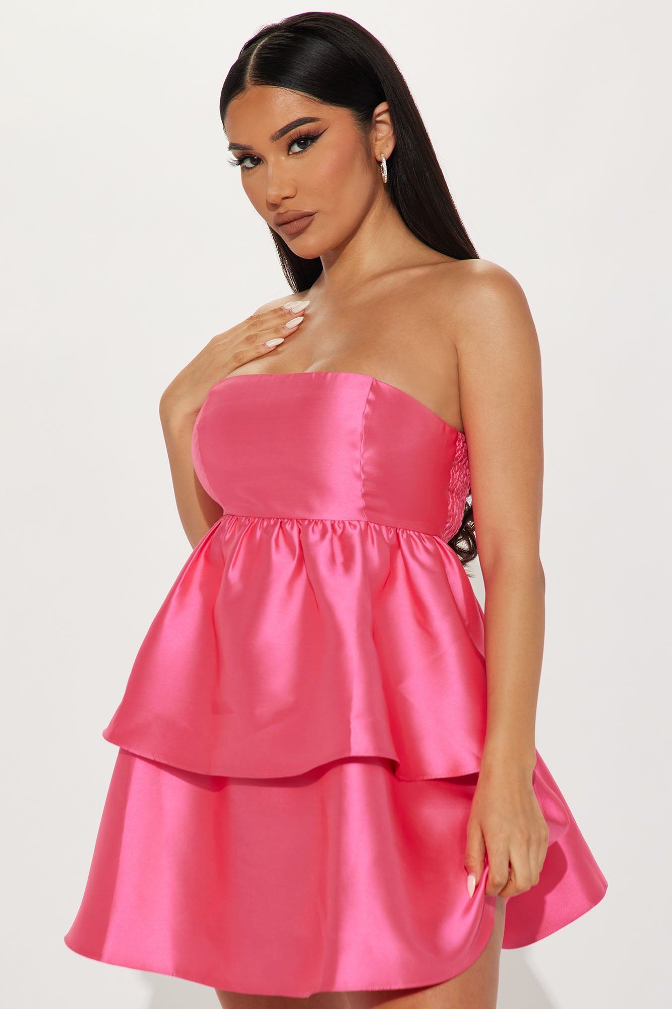Lily Rose Mini Dress Pink Fashion Nova Dresses Fashion Nova