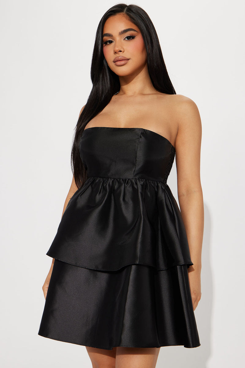 Lily Rose Mini Dress - Black | Fashion Nova, Dresses | Fashion Nova