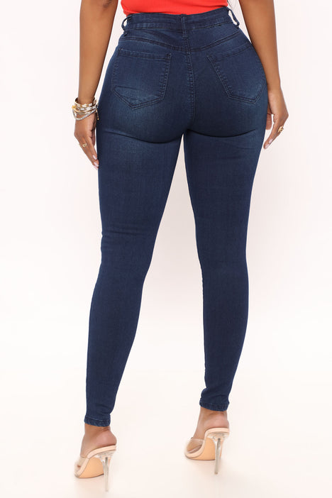 Ankle jeans fashion nova sales