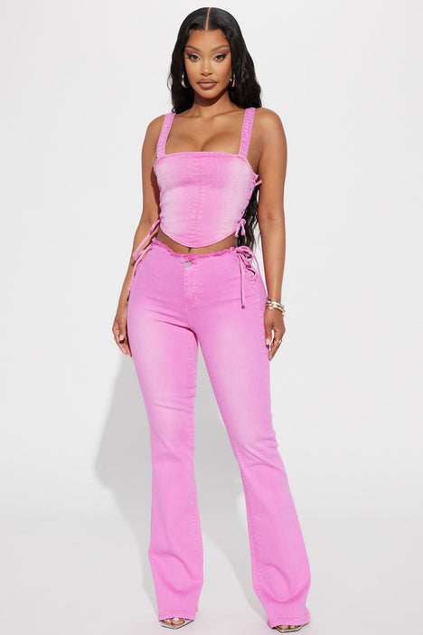 Eye candy flare pants 2025