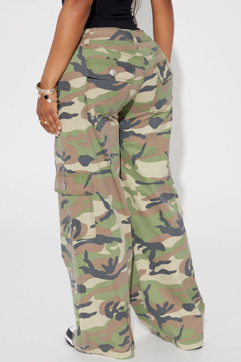 Adrina Camo Cargo Pant - Camouflage | Fashion Nova, Pants | Fashion Nova
