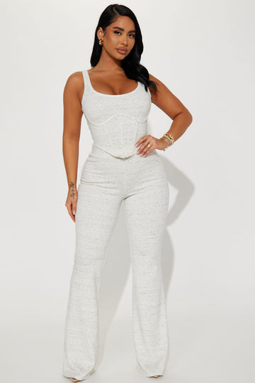 Sunset Views Linen Pant Set 33 White Fashion Nova Matching