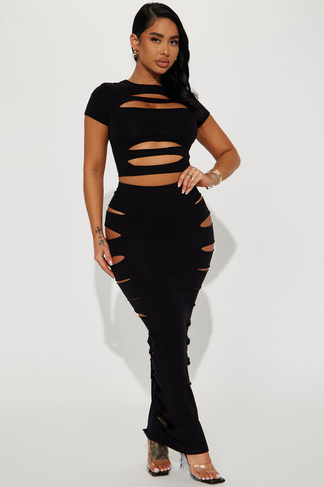 Black overall skirt fashion deals nova