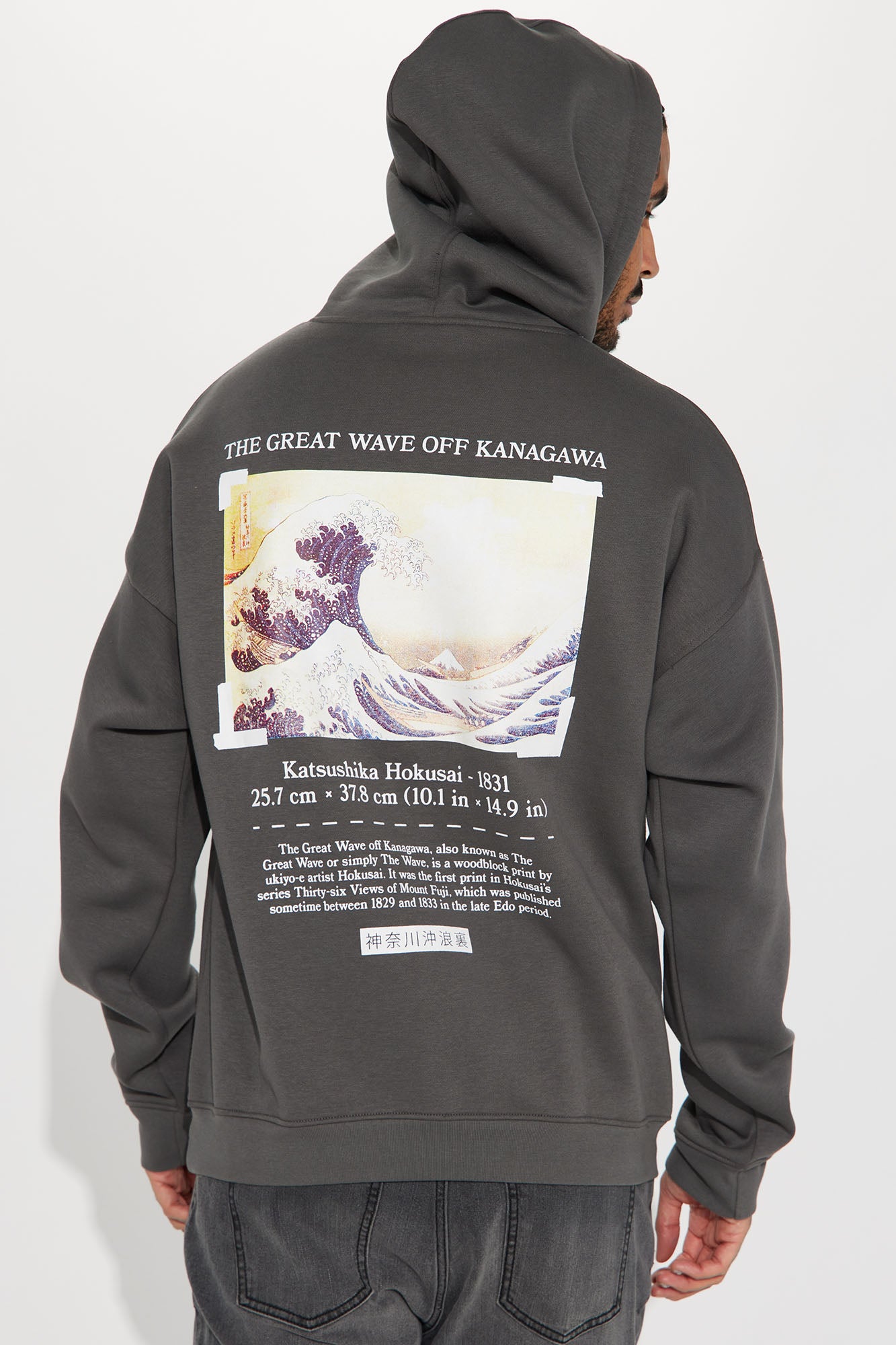 Hokusai on sale wave hoodie