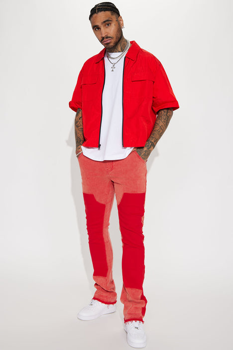 Fashion nova sales red jeans