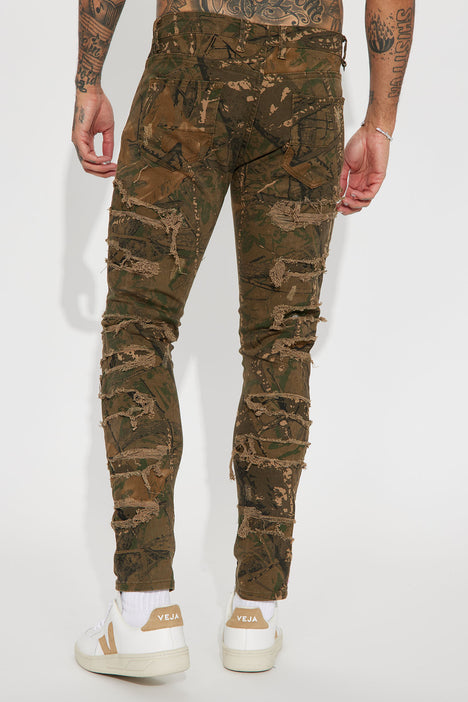 Complex Camo Skinny Pants Camouflage Fashion Nova Mens Pants