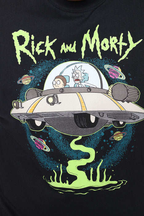 Rick and Morty Experimental Stonewash Tee