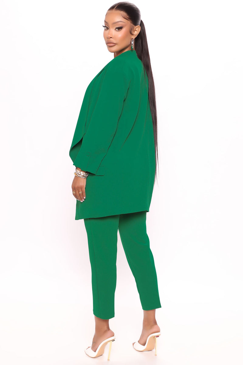 Talia Open Front Blazer - Kelly Green | Fashion Nova, Jackets & Coats ...