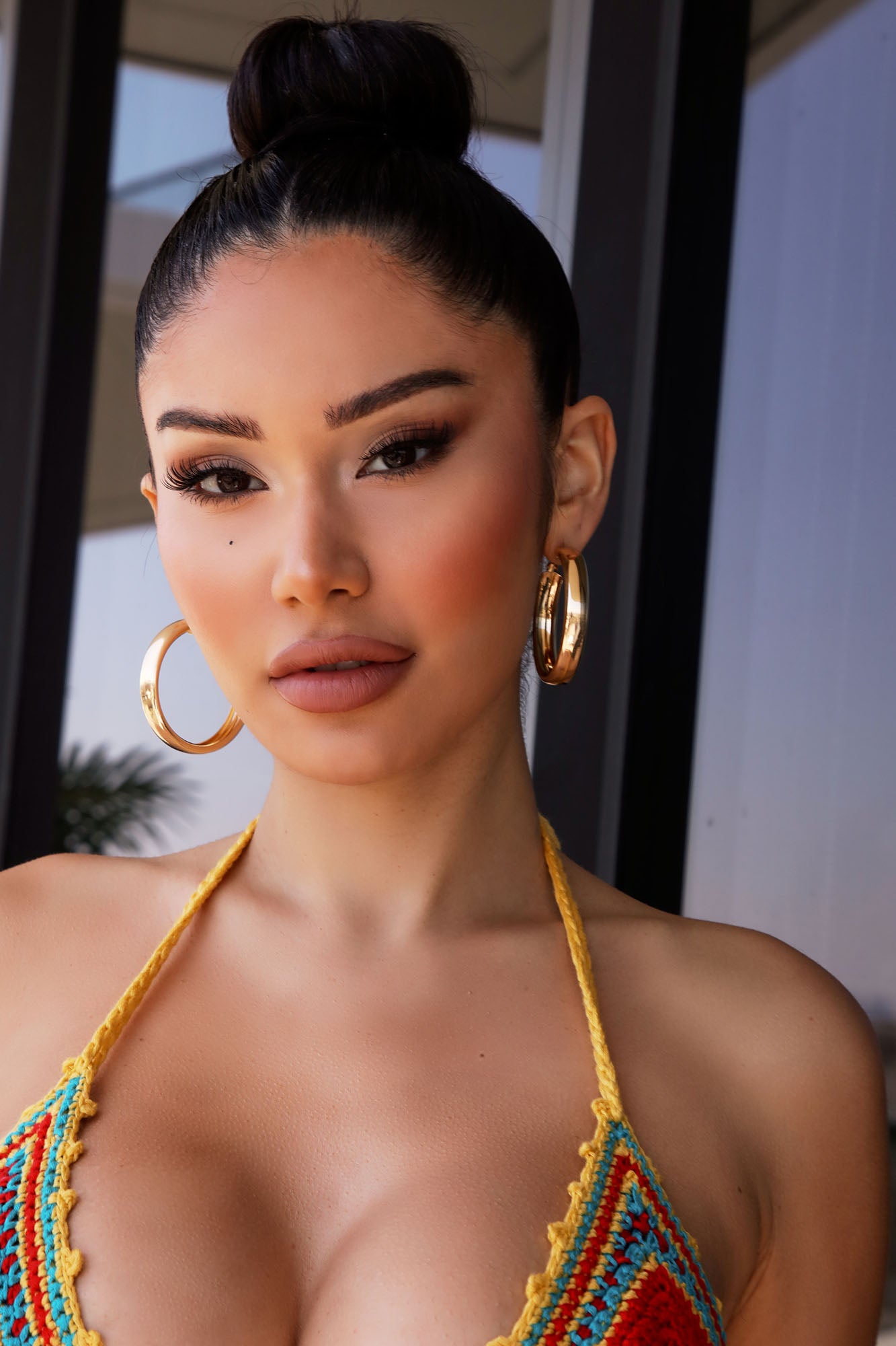 Women's Full of My Heart Earrings in Gold by Fashion Nova