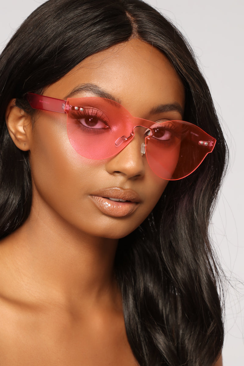 Just One Time Sunglasses - Pink | Fashion Nova, Sunglasses | Fashion Nova