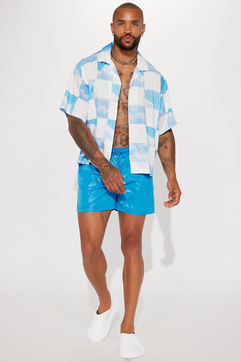 Blue Swim Shorts main image 1