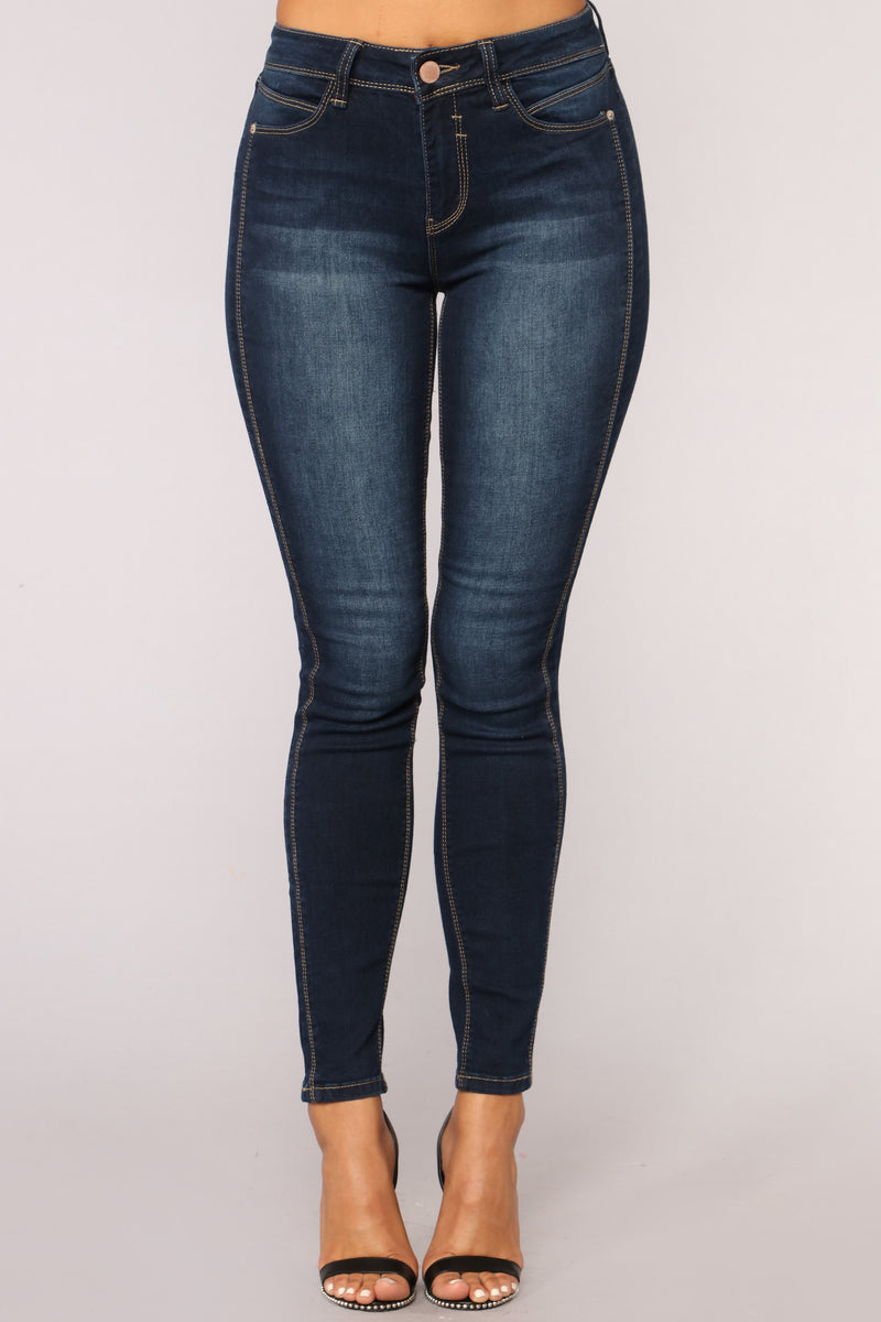 Helena High Rise Jeans - Dark Denim | Fashion Nova, Jeans | Fashion Nova