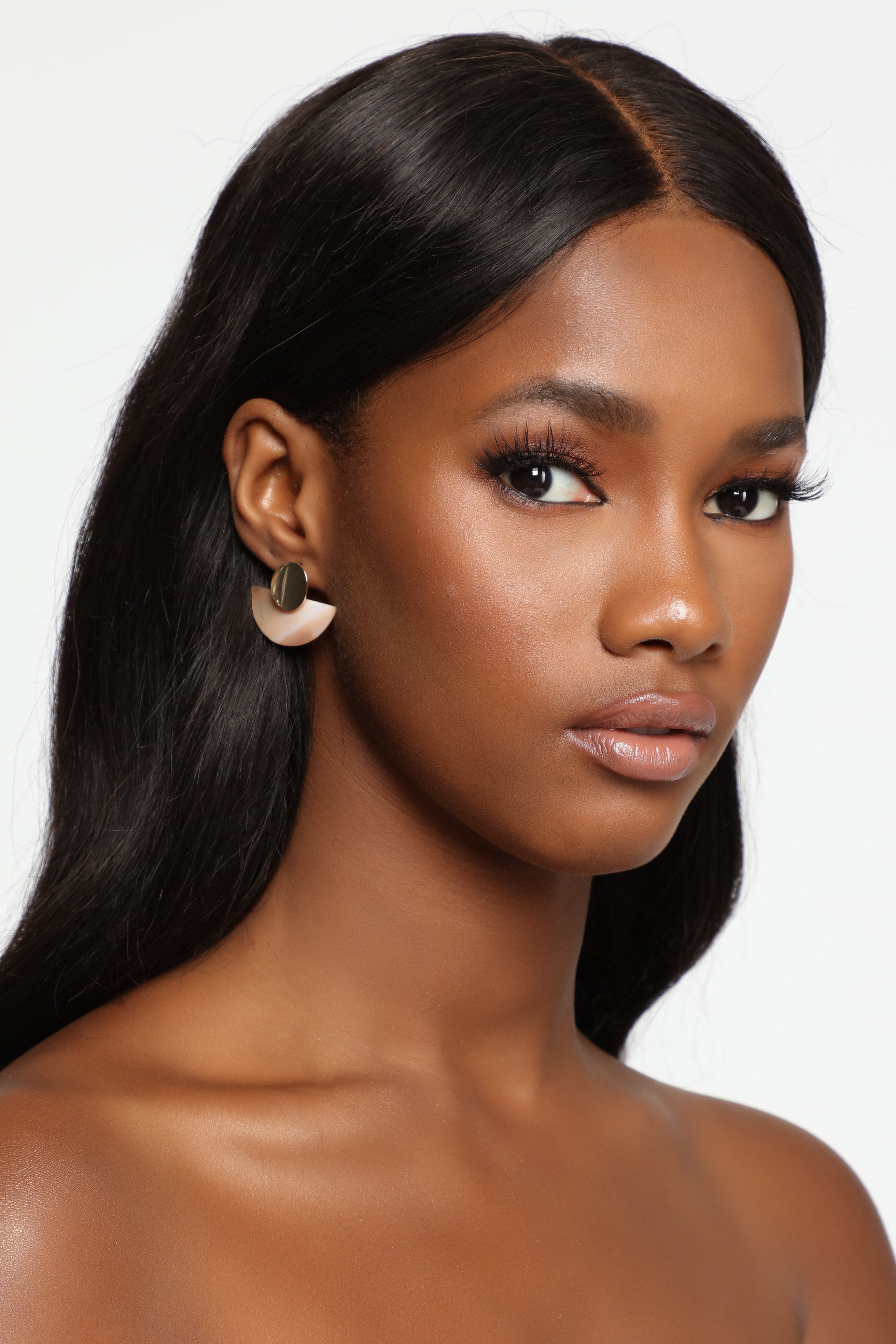 Half Moon Earrings Gold Fashion Nova Jewelry Fashion Nova