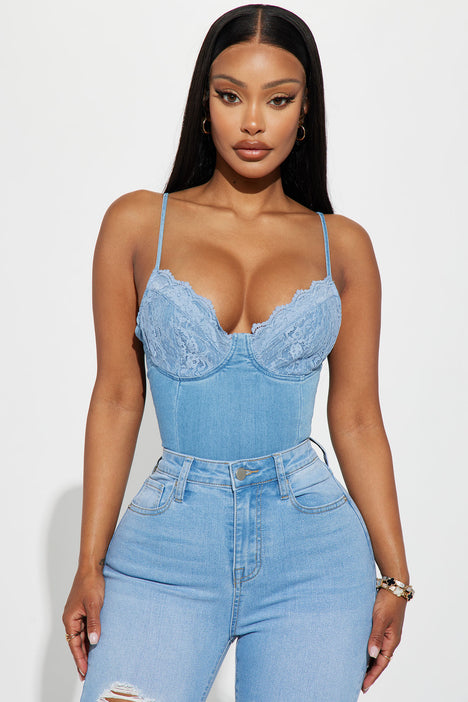 Jean bodysuit outlet