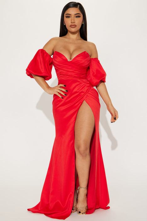 Unbelievable Beauty Maxi Dress - Red