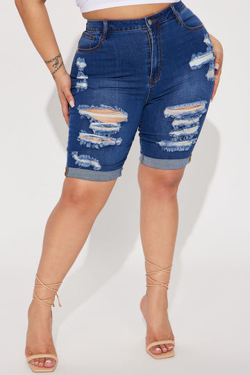 Page 3 for Plus Size Jean Shorts Plus Size Shorts for Women