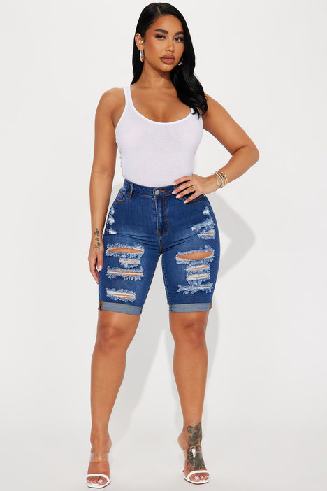 Fashion nova best sale plus shorts