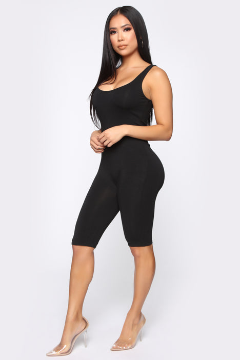 Biker short hotsell romper fashion nova