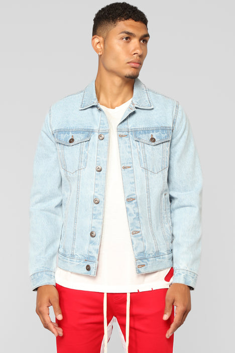 Fashion nova jean jacket men best sale