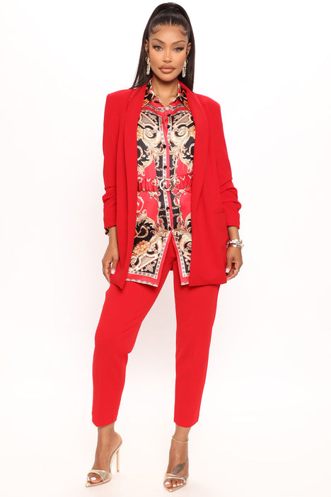 Fashion nova new arrivals red blazer