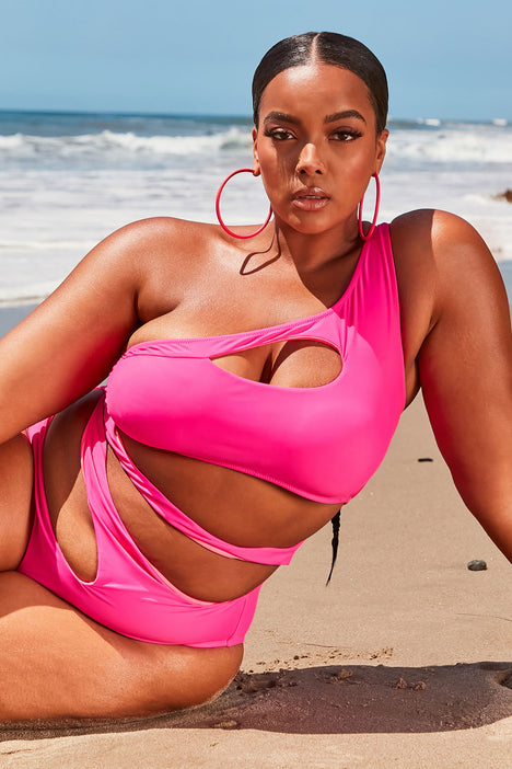 WSSBK High Waisted Swimsuit Plus Size Swimwear Women Curve Flattering  Bathing Suits Curvy Outfits Summer Pink May Female Fatkini (Size : XXXX- Large) : : Clothing, Shoes & Accessories
