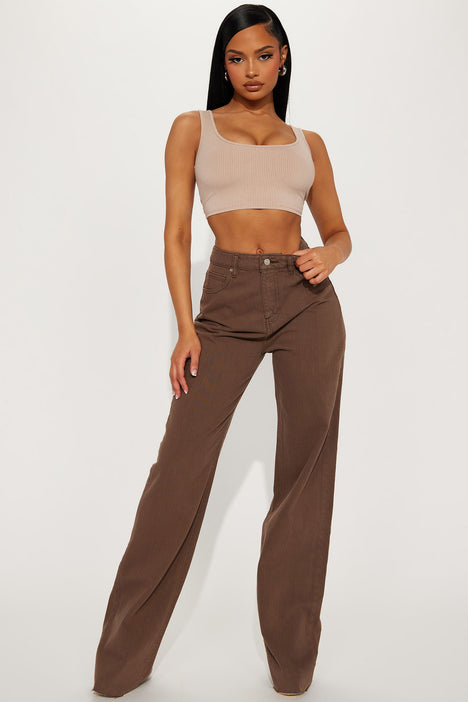 Fashion nova jeans discount on tall girl