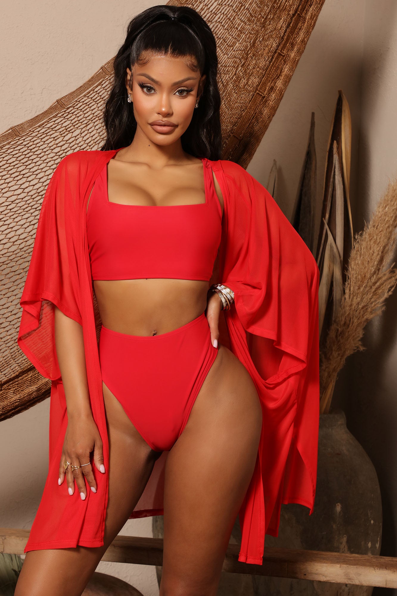 Swimsuit and matching kimono outlet