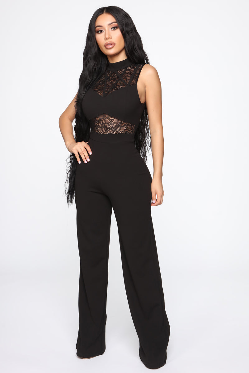 Class Affair Lace Jumpsuit - Black | Fashion Nova, Jumpsuits | Fashion Nova