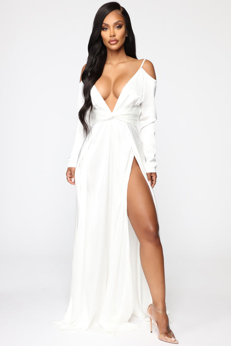 Hurt To Look Dress White Fashion Nova Dresses Fashion Nova