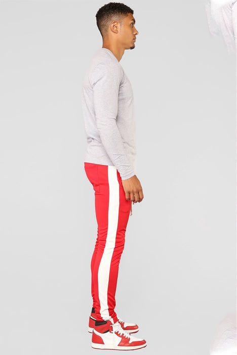 Retro track store pants fashion nova