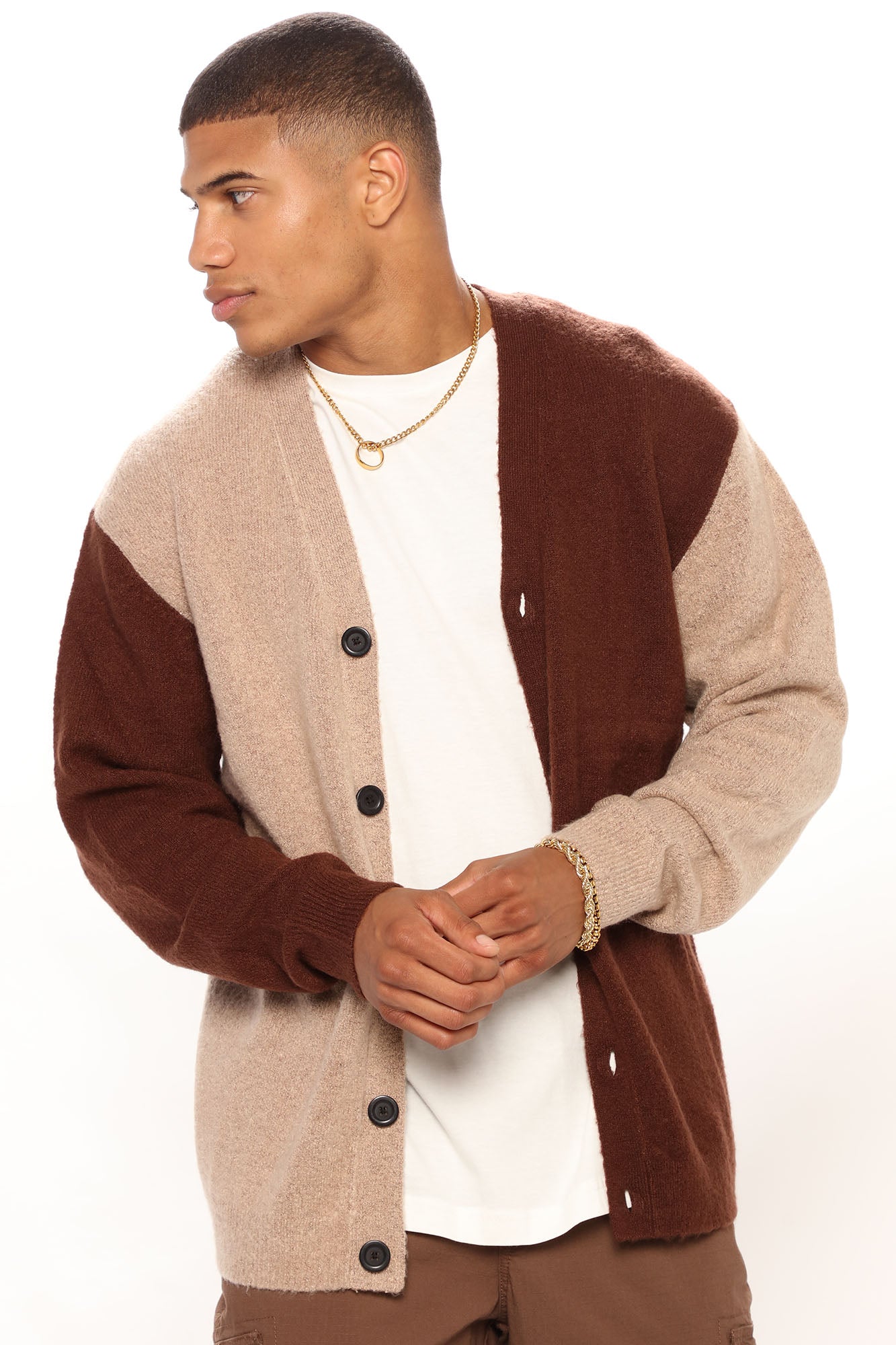 Mens colorblock sweater hot sale
