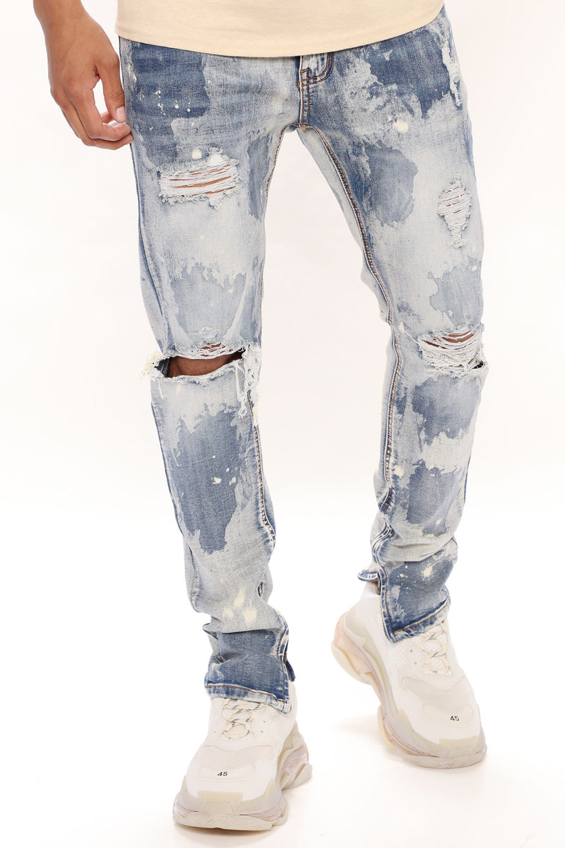 Alvin Skinny Jean - Medium Wash | Fashion Nova, Mens Jeans | Fashion Nova