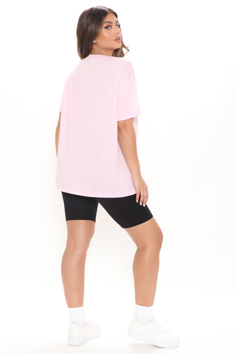 Diamond Pressure T Shirt -Pink | Fashion Nova, Screens Tops and Bottoms ...