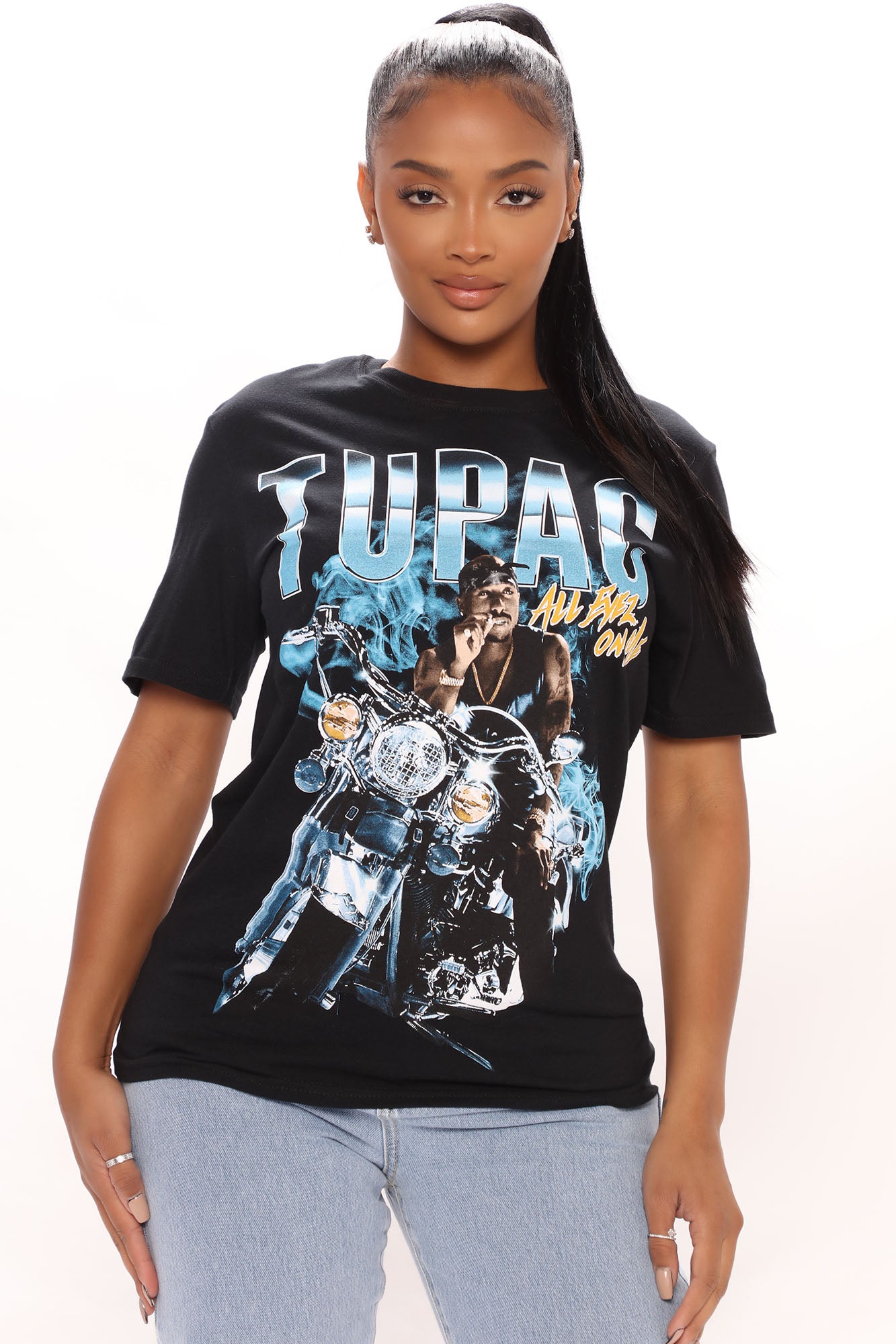 Tupac outlet shirt womens