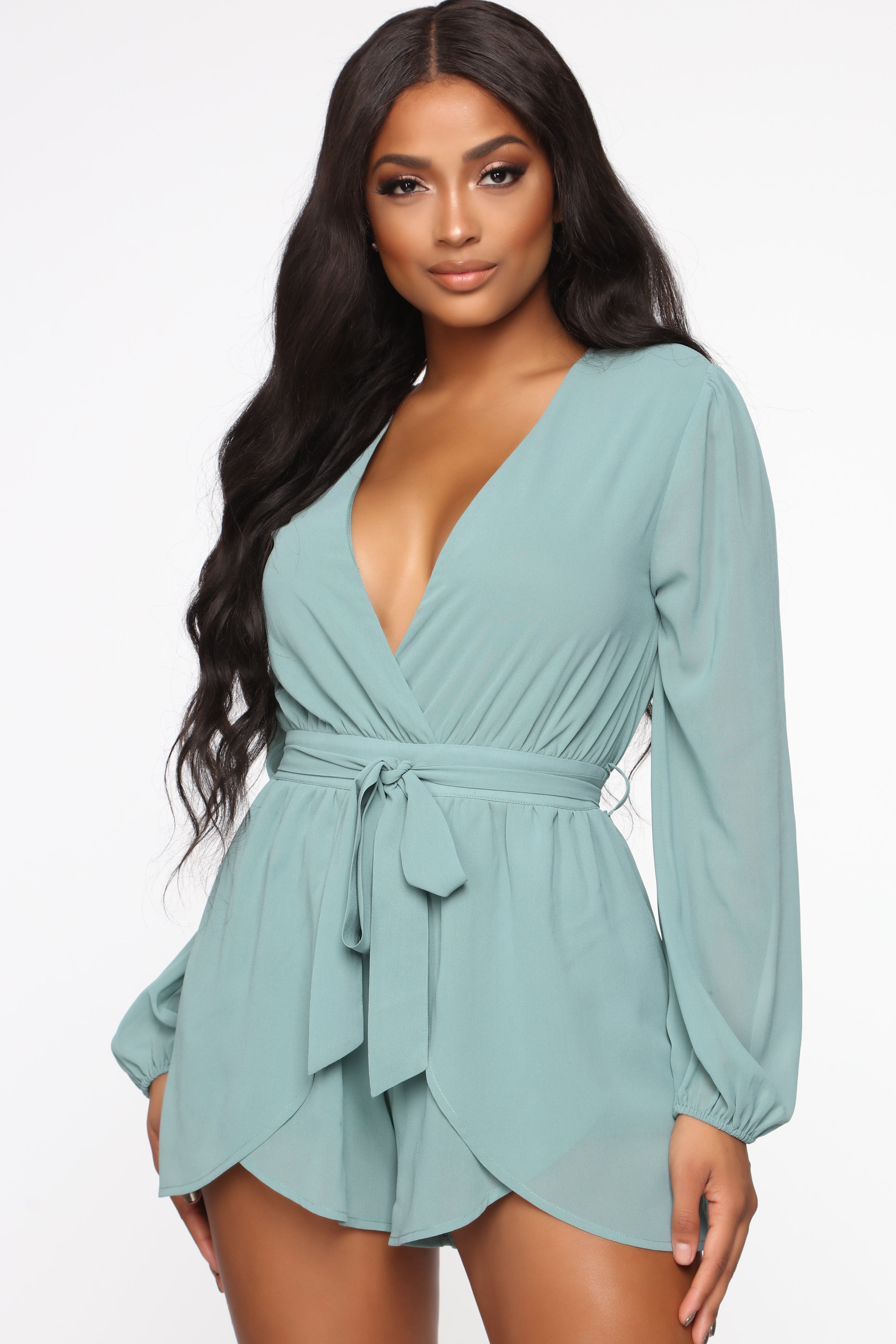 Sian shop chiffon romper