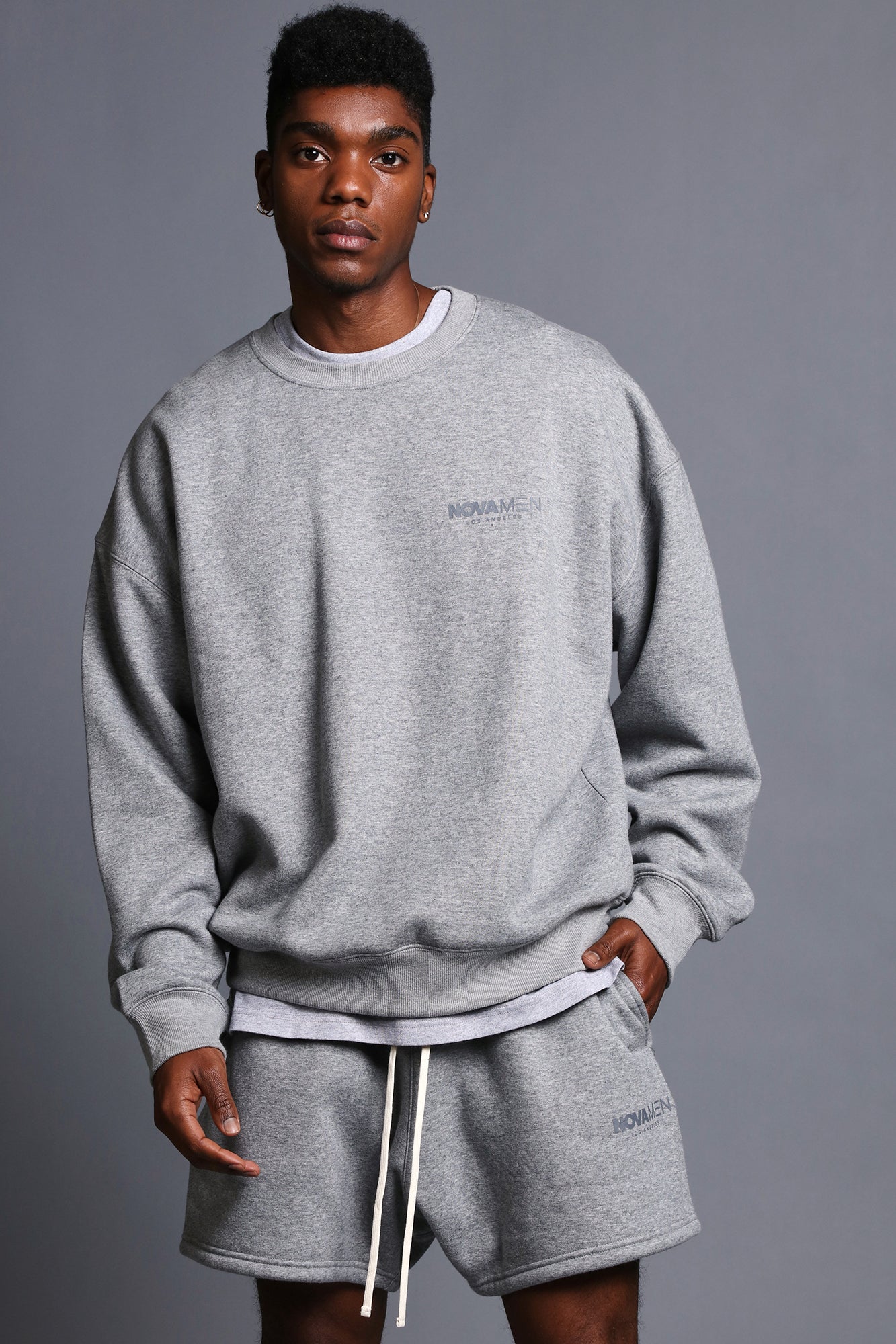Mens fashion sweatshirt clearance