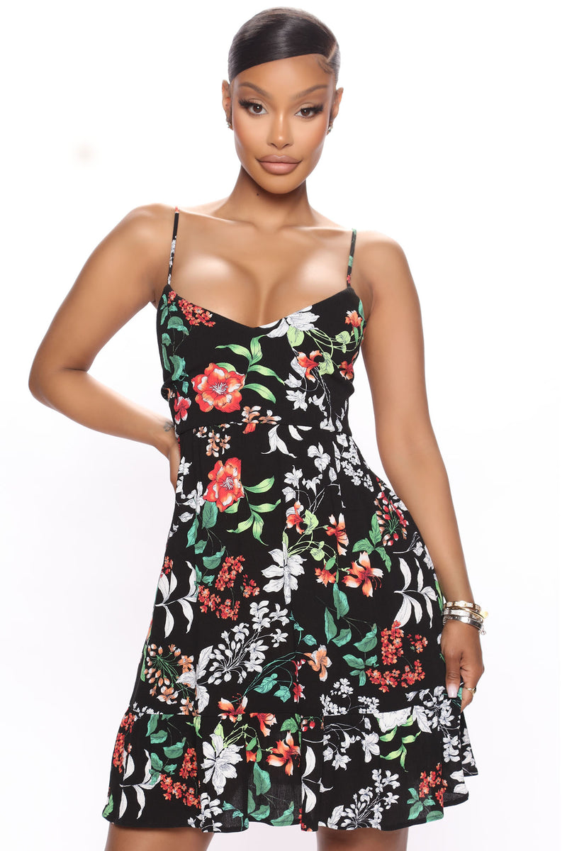 Cheri Mini Dress - Black | Fashion Nova, Dresses | Fashion Nova