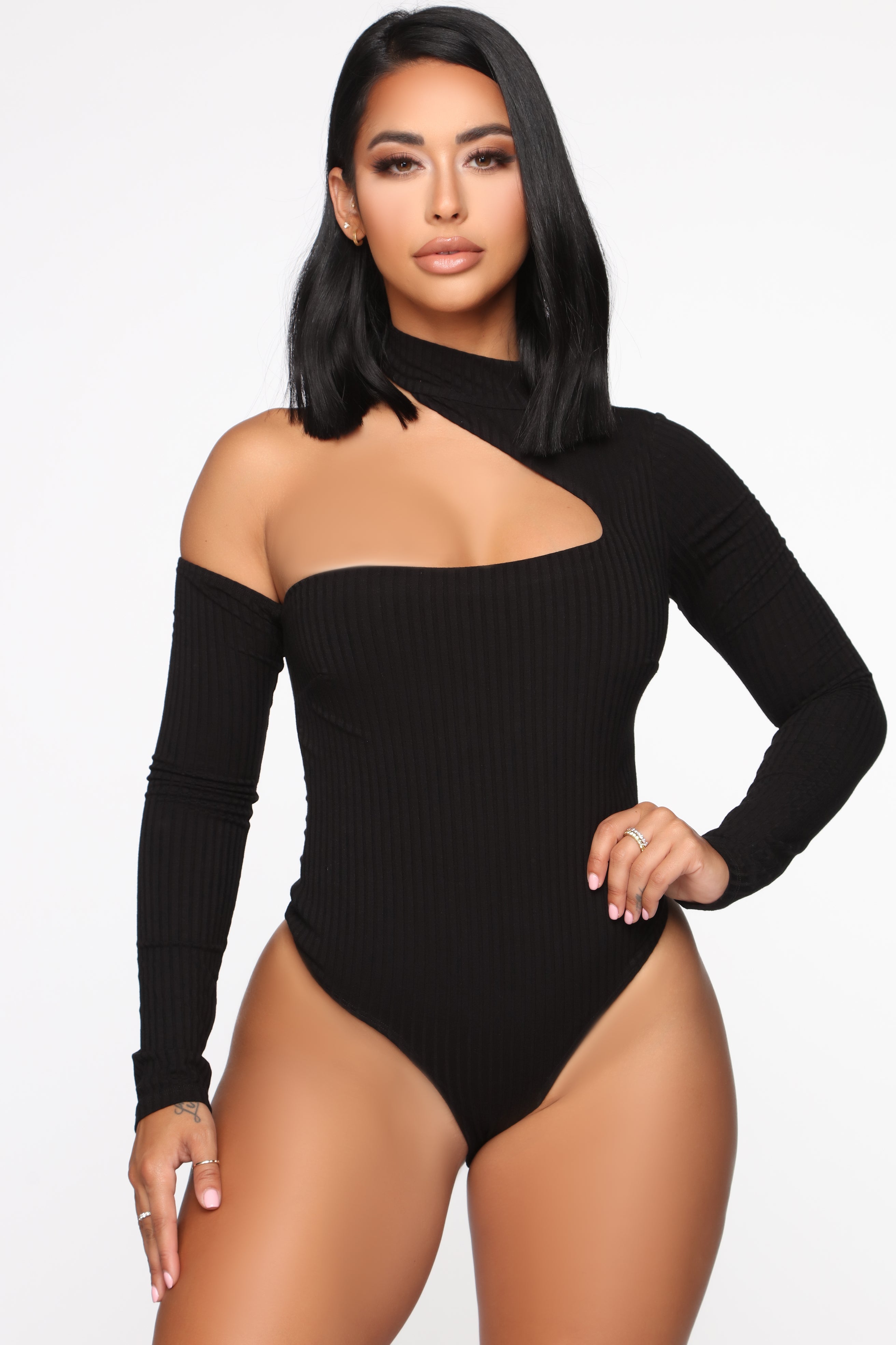 Just Want To Hold You Bodysuit - Black
