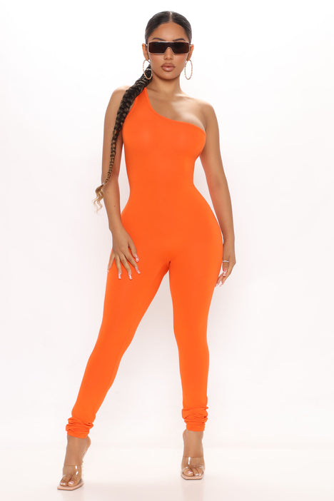 Tight deals orange jumpsuit