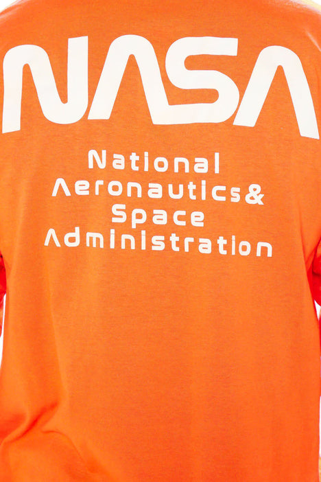 Orange nasa hotsell long sleeve shirt