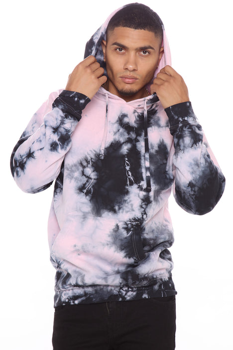 Milkyway Tie Dye Hoodie Black combo