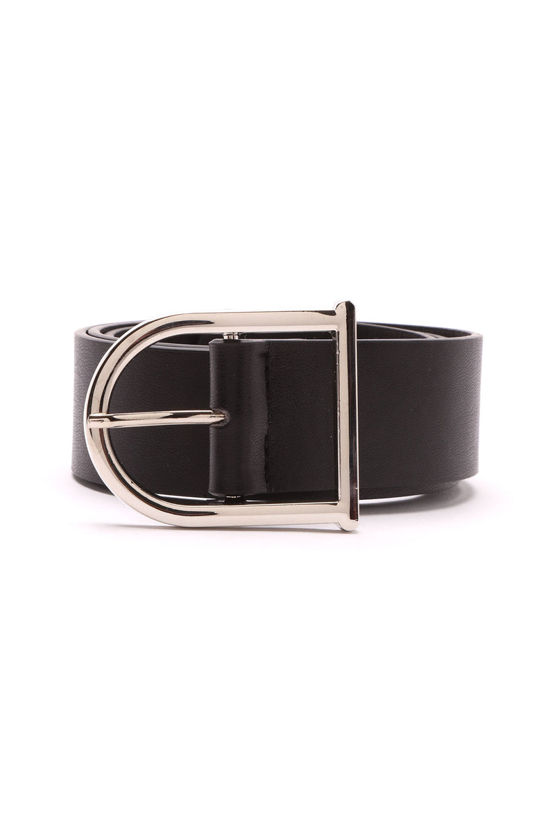 The Essentials Belt - Black/Silver | Fashion Nova, Accessories ...