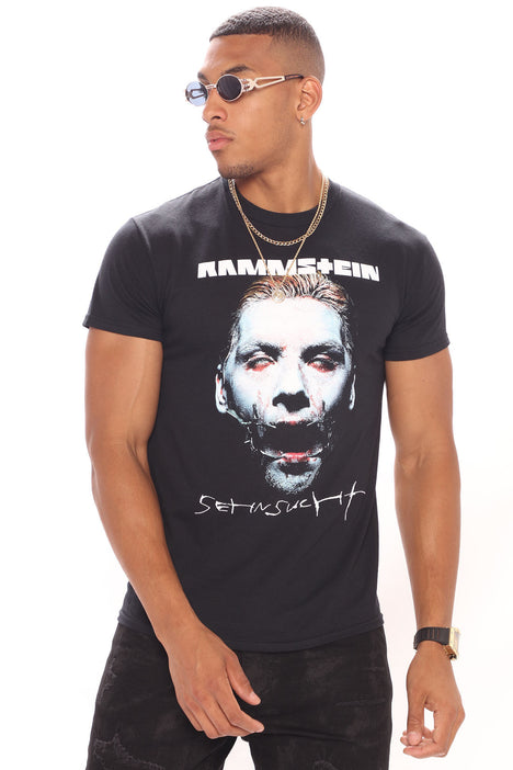 Rammstein Short Sleeve Tee Black Fashion Nova Mens Graphic