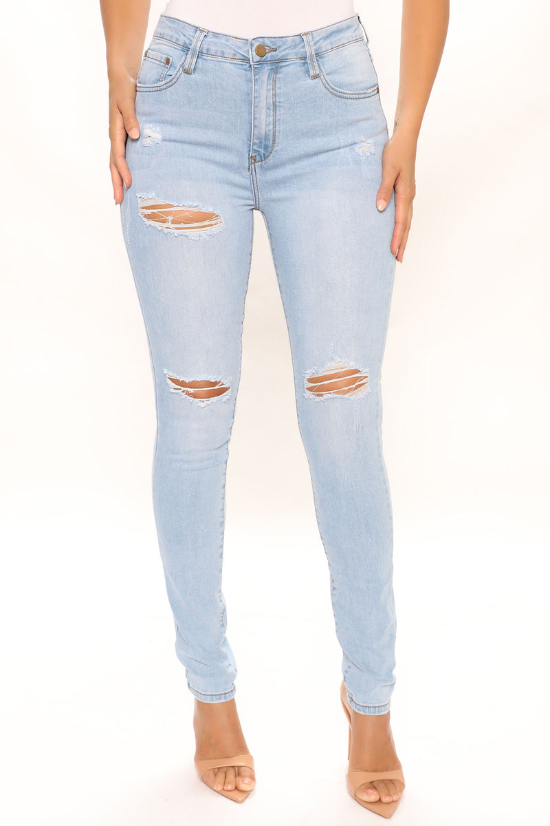 Tall Hannah High Rise Jeans - Light Blue Wash | Fashion Nova, Jeans ...
