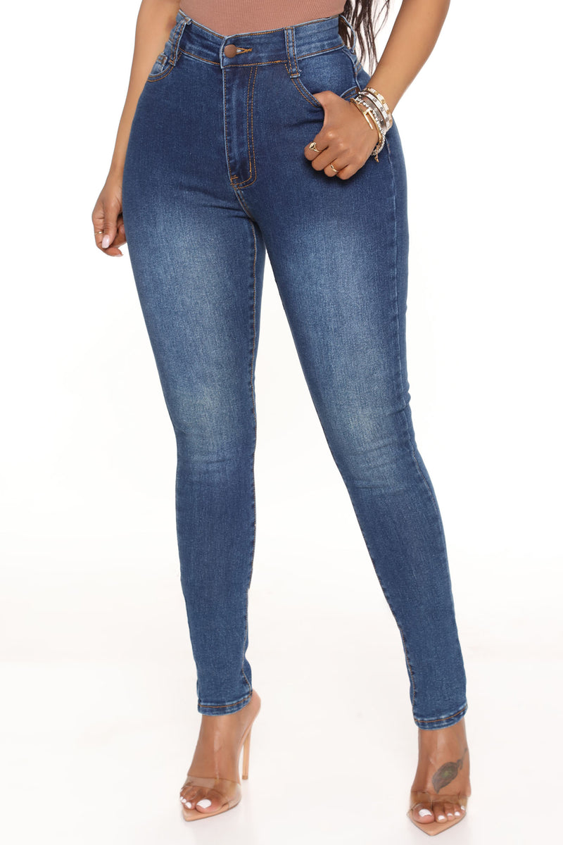 Salem High Rise Jeans - Medium Blue | Fashion Nova, Jeans | Fashion Nova