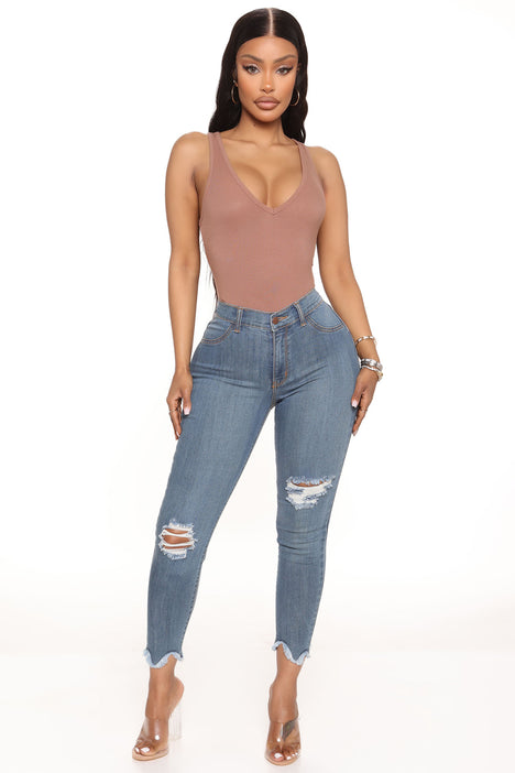 Well Played Jeans - Medium Blue Wash, Fashion Nova, Jeans